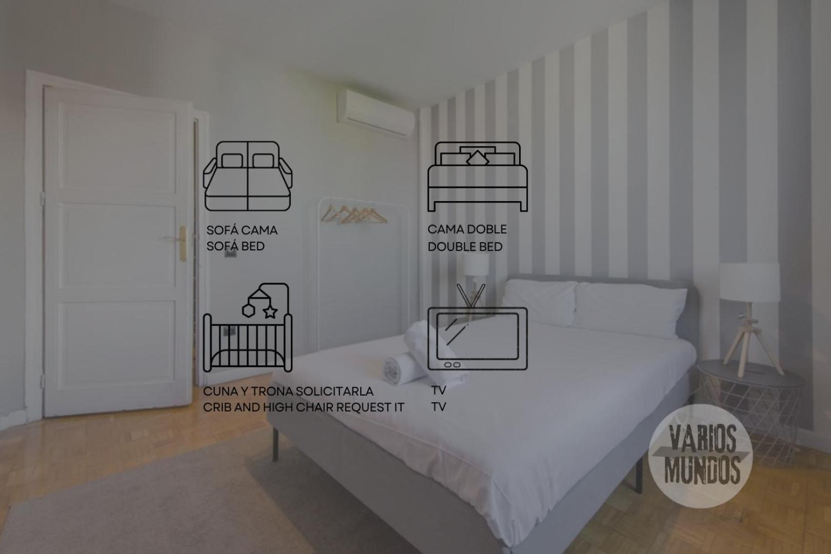 Apartamento De 4Hab En La Latina Con Vistas A Madrid Centro מראה חיצוני תמונה